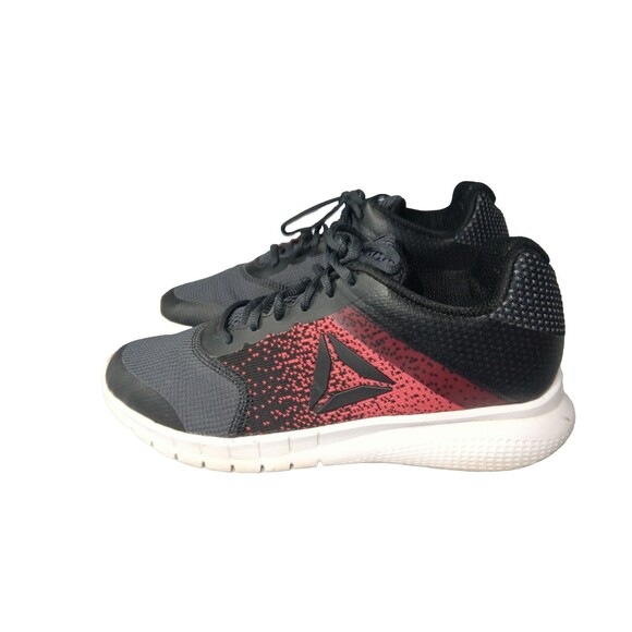 Reebok Instalite Run Shoes Mens Size 10 Black & Red BS8485 main image 2